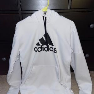 White Adidas Hoodie
